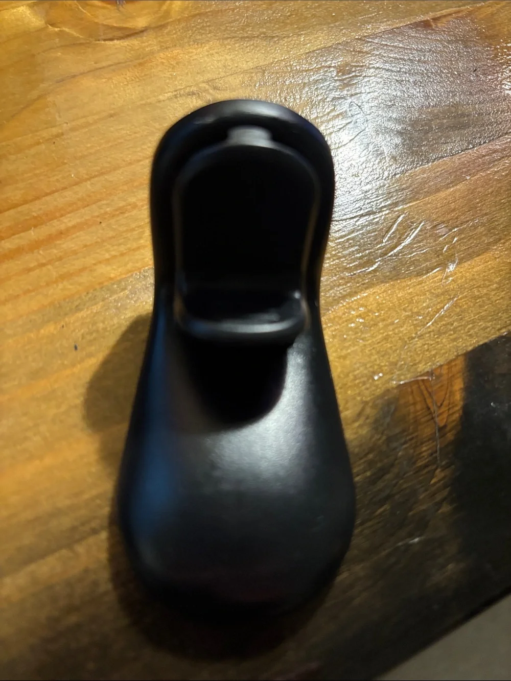 Magnetic Sleek Black Phone Clip Stand Holder